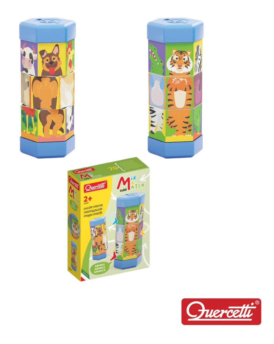 JUGUETE EDUCATIVO MIX & MATCH - ANIMALES / 025826 / +2 AÑOS