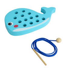 ANIMAL PARA ENHEBRAR JUMBO - BALLENA / +3 AÑOS / 012674