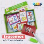 JUEGO DIDACTICO COGNITIVO - LETRAS MAYUSCULAS / +3 AÑOS / 516456