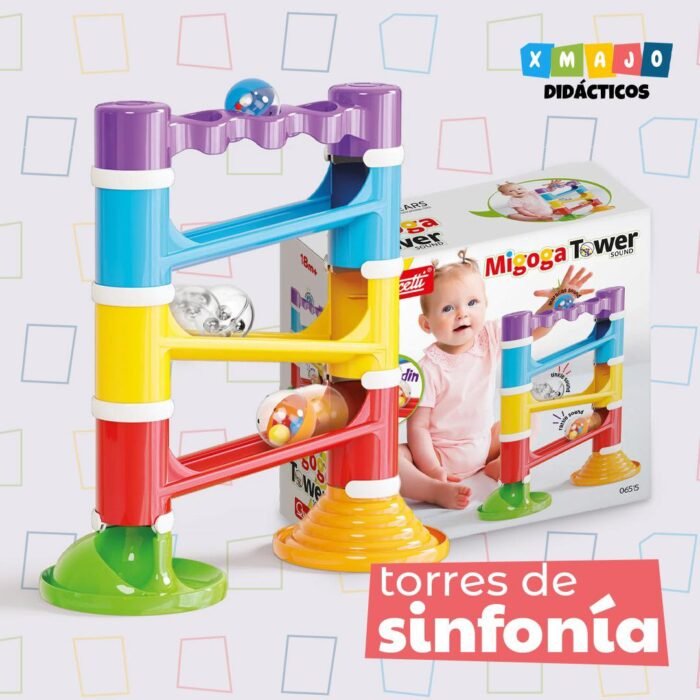 JUGUETE EDUCATIVO MIGOGA TOWER SOUND - PRIMEROS JUGUETES / 065150 / +18 MESES - Image 1