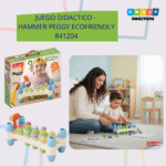JUEGO DIDACTICO - HAMMER PEGGY - ECOFRIENDLY / +18 MESES / 841204