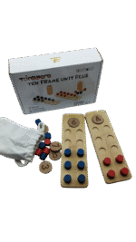 JUEGO DIDACTICO - TABLERO MONTESSORI DEL 1 AL 10 / +3 AÑOS / 017134
