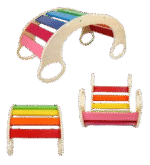 JUEGO DE ESTIMULACION - BALANCIN WALDORF ARCOIRIS / +3 AÑOS / 017054 - Image 4