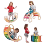 JUEGO DE ESTIMULACION - BALANCIN WALDORF ARCOIRIS / +3 AÑOS / 017054 - Image 2