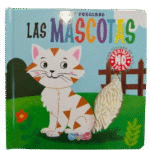 LIBRO DIDACTICO SENSORIAL - TOCO Y DESCUBRO - LAS MASCOTAS / +3 AÑOS / 662626