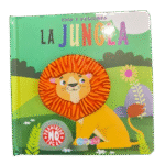 LIBRO DIDACTICO SENSORIAL - TOCO Y DESCUBRO - LA JUNGLA / +3 AÑOS / 662633
