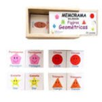 JUEGO DIDACTICO - MEMORAMA FIGURAS GEOMETRICAS / +3 AÑOS / 700025