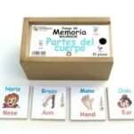 JUEGO DIDACTICO - MEMORAMA PARTES DEL CUERPO / + 3 AÑOS / 700029