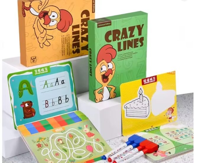 JUEGO DIDACTICO - CRAZY LINES PRIMERA EDICION / +3 AÑOS / 821040 - Image 3