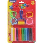 JUEGO DIDACTICO - MASA DIY PLASTILINA CON MOLDES / + 3 AÑOS / 190191