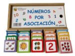 JUEGO DIDACTICO - NUMEROS POR ASOCIACION / + 3 AÑOS / 700054