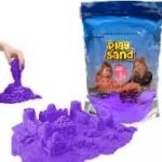 JUEGO DE ESTIMULACION - ARENA MAGICA MOLDEABLE CON 4 MOLDES Y 200 GRAMOS / +3 AÑOS / 8004409