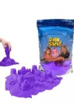 JUEGO DE ESTIMULACION - ARENA MAGICA MOLDEABLE CON 4 MOLDES Y 200 GRAMOS / +3 AÑOS / 8004409