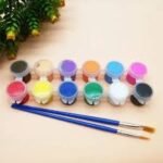 MATERIAL EDUCATIVO - 12 ACUARELAS MINI CON PINCELES / +3 AÑOS / 804439 - Image 4