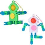 JUEGO DE ESTIMULACION - LLAVERO MULTIFUNCIONAL ANTIESTRES - ROBOT / +3 AÑOS / 922618