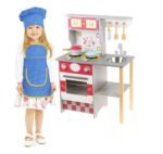JUEGO DIDACTICO - COCINA DE MADERA ROJA / + 3 AÑOS / 930548 - Image 4