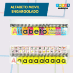 MATERIAL DIDACTICO - ALFABETO MOVIL ENGARGOLADO REFORZADO / +3 AÑOS / 12321232
