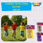 MATERIAL NEUROGYM - CUERDA TEXTIL PARA SALTAR / +3 AÑOS / 000184