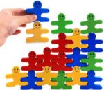 JUEGO DIDACTICO - HOMBRECITOS DE EQUILIBRIO DE COLORES / +3 AÑOS / 004804 - Image 2