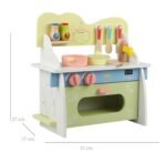 JUEGO DIDACTICO - COCINITA DE MADERA - VERDE / +3 AÑOS / 855738 - Image 2