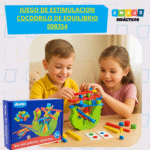 JUEGO DE ESTIMULACION - COCODRILO DE EQUILIBRIO / +3 AÑOS / 008354