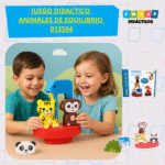 JUEGO DIDACTICO - ANIMALES DE EQUILIBRIO / +3 AÑOS / 013594