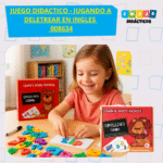 JUEGO DIDACTICO - JUGANDO A DELETREAR EN INGLES / +3 AÑOS / 008634