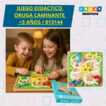 JUEGO DIDACTICO - ORUGA CAMINANTE / +3 AÑOS / 013144