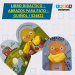LIBRO DIDACTICO - ABRAZOS PARA PATO - GUIÑOL / 524822 / +3 AÑOS / 19X16X0.5 10 PAG