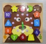 JUEGO DIDACTICO - APRENDE LA HORA, LOS NUMEROS Y LAS FIGURAS / +3 AÑOS / Y12363 - Image 2