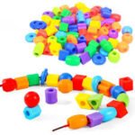 JUEGO ESTIMULACION - CUENTAS MEDIANAS PARA ENHEBRAR EN BOLSA / +3 AÑOS / 002.0009 - Image 5