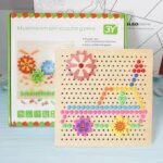 JUEGO DIDACTICO - DISEÑANDO CON ENGRANES Y PIJAS + GEOPLANO / +3 AÑOS / 004814 - Image 2