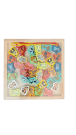 JUEGO DIDACTICO - ENSARTA ANIMALES SALVAJES Y DE GRANJA / +3 AÑOS / 006.0013 - Image 2