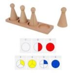 JUEGO DIDACTICO - BOLOS DE FRACCIONES MONTESSORI / +3 AÑOS / 013694 - Image 2