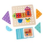 JUEGO DE ESTIMULACION - TABLERO DE ENHEBRADO DE FIGURAS GEOMETRICAS / +3 AÑOS / 016774 - Image 5