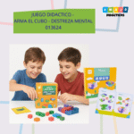 JUEGO DIDACTICO - ARMA EL CUBO - DESTREZA MENTAL / +3 AÑOS / 013624