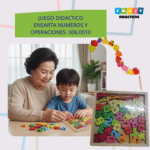 JUEGO DIDACTICO - ENSARTA NUMEROS Y OPERACIONES / +3 AÑOS / 006.0010