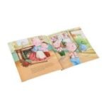 LIBRO CUENTO TRADICIONAL - VIRTUDES Y VALORES - LOS TRES CERDITOS / 21X21 CM / +3 AÑOS /  006.0019 - Image 3