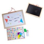 JUEGO DIDACTICO - PIZARRON MEDIANO 3 EN 1 MAGNETICO, GIS, MARCADOR / +3 AÑOS / 437271 - Image 4