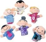 JUEGO DIDACTICO - GUIÑOLES DE DEDO LA FAMILIA 6 PERSONAJES / +3 AÑOS / E6021 - Image 3