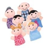 JUEGO DIDACTICO - GUIÑOLES DE DEDO LA FAMILIA 6 PERSONAJES / +3 AÑOS / E6021 - Image 4