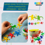 JUEGO DIDACTICO ESCOLAR - CHITA CHANGUITOS ESTANDAR / +3 AÑOS / 30273027