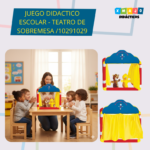 JUEGO DIDACTICO ESCOLAR - TEATRO DE SOBREMESA / +3 AÑOS / 10291029