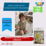 JUEGO DIDACTICO - CHIQUI-MANITAS PEGAJOSAS SENSORIALES /+3 AÑOS / 001.0125
