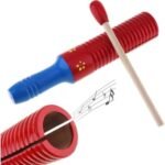 Güiro de madera 237425 instrumento musical infantil para ritmo y coordinación