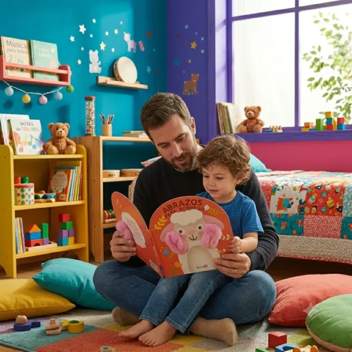 Libro con guiñol para niños 524822 Abrazos para Pato con títere para dos dedos