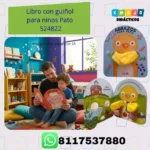 Libro con guiñol para niños 524822 Abrazos para Pato con títere para dos dedos