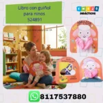Libro con guiñol para niños 524891 con títere de borrego para dos dedos