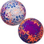 Pelota inflable multicolor de hule 22 cm para ejercicios de integración sensorial infantil