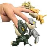 Dinosaurios mordelones 8004214; juguete educativo; figura de dinosaurio con boca articulada; juego de rol infantil; XMAJO Didácticos